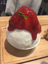 暑い時は甘くて冷たいアレ！ 2018/04/22 21:37:41