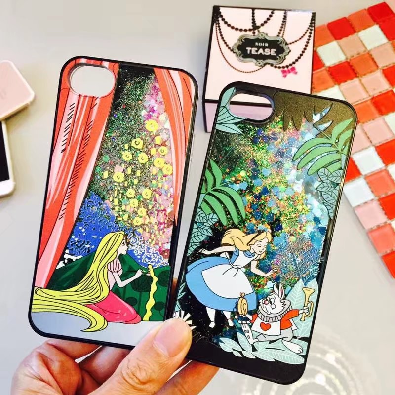 塔の上のラプンツェルディズニー白雪姫プリンセスiPhoneX/iPhone8/7Plusケース
