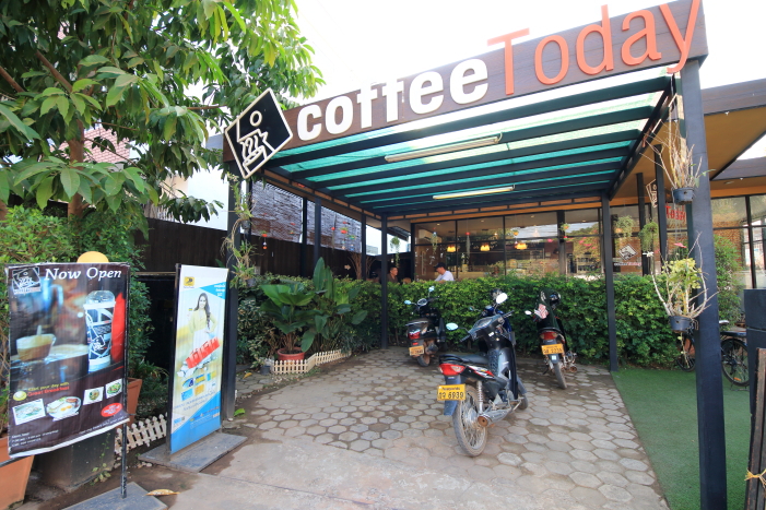 【ヴィエンチャンカフェ】タイ大使館から徒歩5分のおしゃれカフェ。コーヒーもおいしいです。