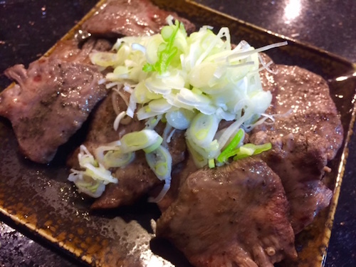 牛タン。ぎゅぎゅー。
