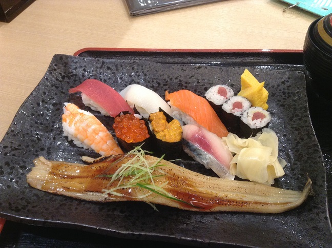 すし遊洛・成田空港で食う寿司