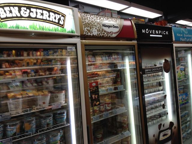 最近日本にも上陸したベン＆ジェリーズのアイスをスーパーで発見