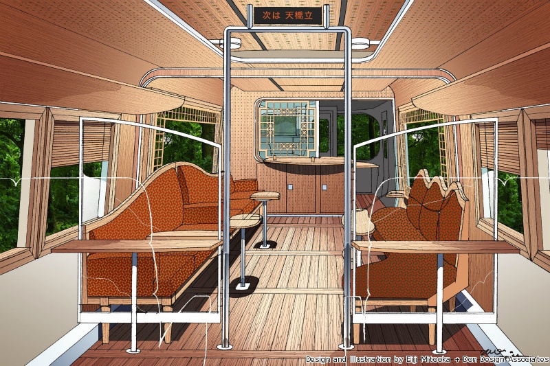 ท่องเที่ยว Umi no Kyoto ด้วยรถไฟที่ออกแบบโดยนักออกแบบรถไฟอันดับหนึ่งของญี่ปุ่นกันเถอะ